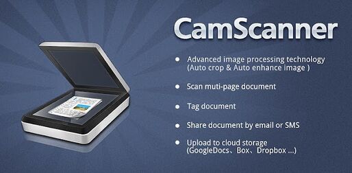 アプリ「CamScanner スキャンPDF作成」あなたのスマホをスキャナーに #Android