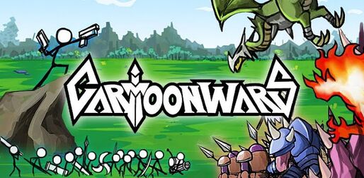 ゲーム「カートゥーンウォーズ」棒人間を操り、敵の塔を攻め落とすアクションゲーム #Android