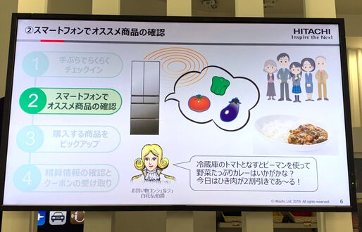 日立が描く究極の無人店舗、IoT技術を詰め込んで効率化と買い物の楽しさを演出【CEATEC 2019】