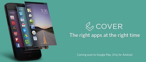 利用シーンを察して最適なロック画面を自動表示するアプリ「Cover」が招待制で登場 #Android