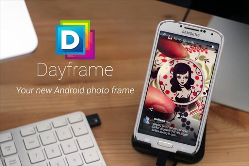 充電時に楽しいフォトフレームアプリ「Dayframe」、ソーシャルから自動でセンスのいい写真をスライドショー