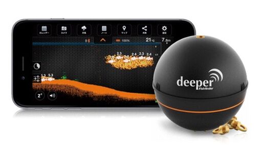 これが次世代の釣り、スマホでモニターできる小型魚群探知機「Deeper」が国内発売