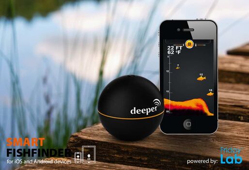 Android端末で使える魚群探知機「Deeper」が登場、スマホで大漁も可能に？