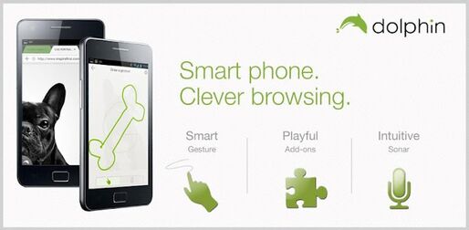 アプリ「Dolphin Browser」ジェスチャーが使いやすい高機能ブラウザ #Android