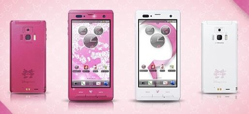 Disney Mobile on docomo F-08D