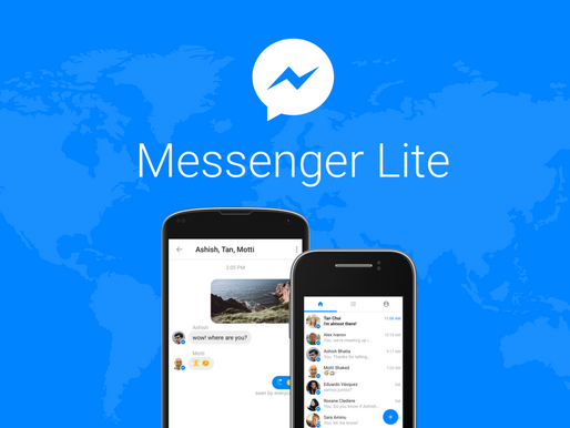 Facebook、軽量版アプリ「Messenger Lite」を日本でも提供開始