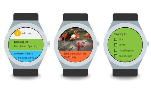 買い物メモもさっと確認、「Google Keep」がAndroid Wearデバイスで音声起動などに対応