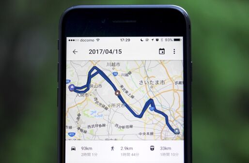 iOS版Googleマップに「タイムライン」機能が新登場、ユーザーの移動経路をバッチリ記録