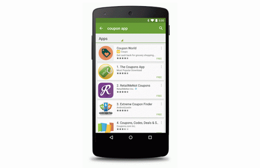 Google Play、検索結果にアプリ広告の表示を開始へ