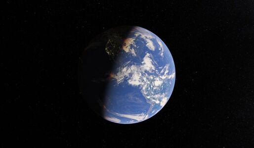 次世代Googleマップの世界では皆既日食が発生する