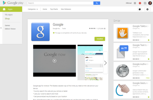 Google Playストア、Web版のデザインを変更か