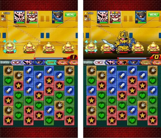 ゴールドラッシュ：ナイトガンダムパズルヒーローズ攻略日記
