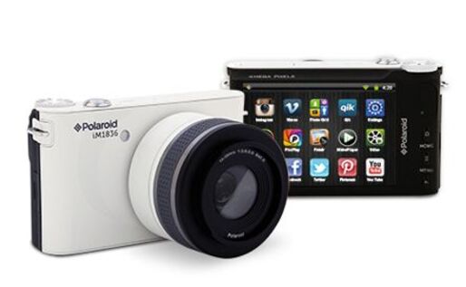 Polaroid、世界初のAndroid搭載レンズ交換式ミラーレスデジカメ「iM1836」を発表 #CES2013