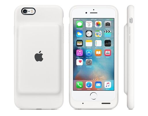 アップル、iPhone 6s/6向け純正バッテリー搭載ケースを発売　価格は1万1800円