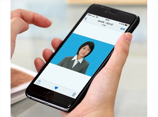 カメラのキタムラ、証明写真をスマホに転送するサービス開始　就活やバイト応募、マイナンバーに最適
