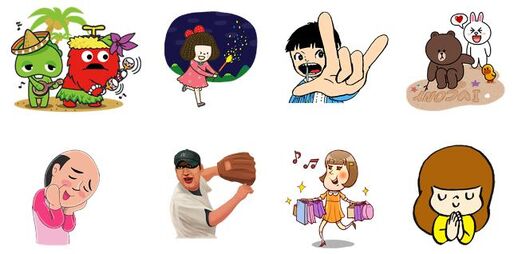 LINEに新スタンプが一挙に8種類追加、「楳図かずお恐怖スタンプ」「ブラウン＆コニー こっそりデート♪」など