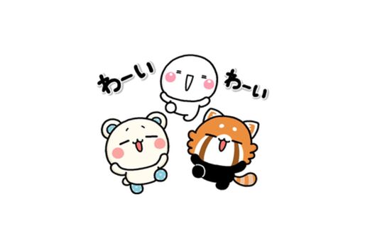【LINE無料スタンプ】『しろまる×しろたさんとれさ丸』が登場、配布期間は12月17日まで