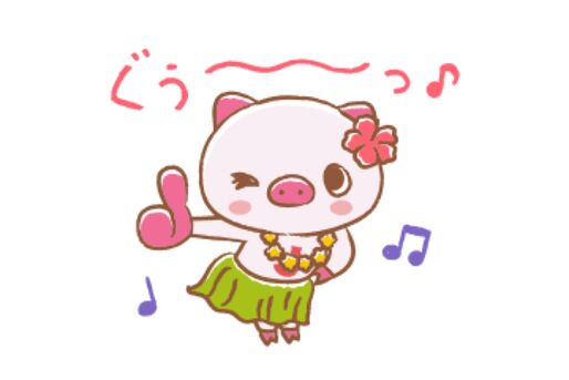 【LINE無料スタンプ】『ハワイ大好き！じぇいとんスタンプ』が登場、配布期間は2月11日まで