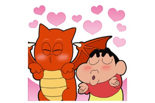 【LINE無料スタンプ】『バブル2ｘクレヨンしんちゃんコラボ!』が登場、配布期間は2月19日まで