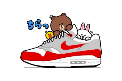 【LINE無料スタンプ】『NIKE☆BROWN&FRIENDS』が登場、配布期間は5月20日まで