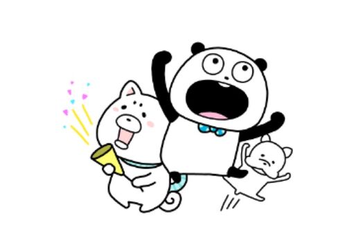 【LINE無料スタンプ】『ごきげんぱんだ×プロたん＆サリー』が登場、配布期間は5月27日まで