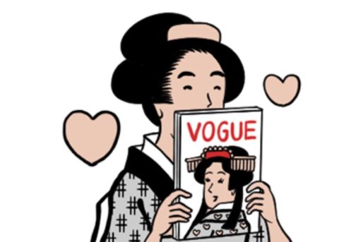 【LINE無料スタンプ】『ヴォーグと山田全自動の浮世絵スタンプ』が登場、配布期間は7月15日まで