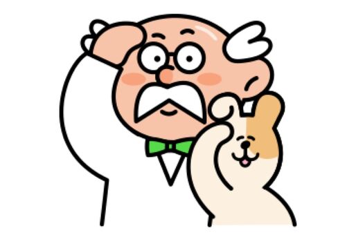 【LINE無料スタンプ】『やんちゃイヌ(助手)とポイント博士』が登場、配布期間は12月4日まで