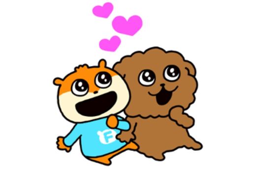 【LINE無料スタンプ】『こねずみ×ワンケルくん』が登場、配布期間は10月28日まで