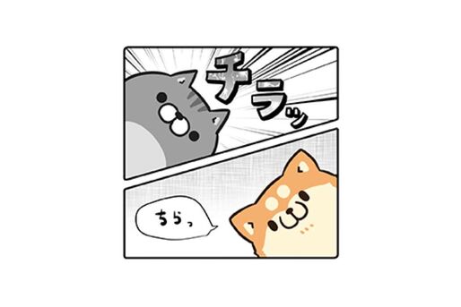 【LINE無料スタンプ】『マンガっぽい?! ボンレス犬＆猫』が登場、配布期間は8月22日まで
