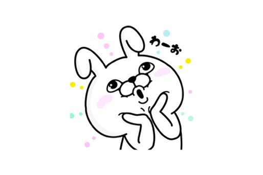 【LINE無料スタンプ】『うさぎ100％ × ルトロン』が登場、配布期間は12月18日まで