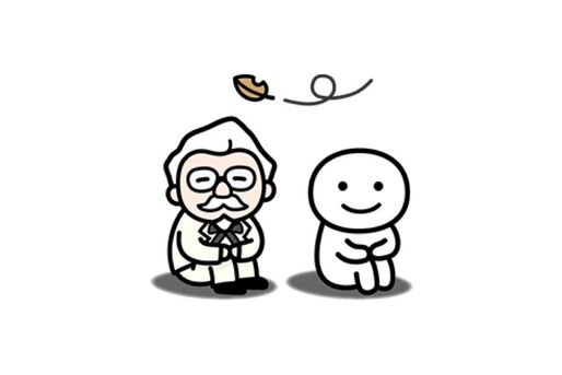 【LINE無料スタンプ】『カーネル×別にいいじゃんコラボスタンプ』が登場、配布期間は1月22日まで