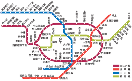 都営地下鉄全線で携帯電話サービスの利用が可能に