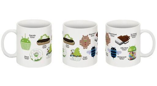ありそうでなかったマグカップ「Android History」が限定発売