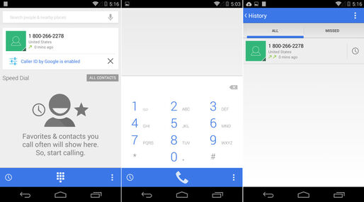 Google、Android 4.4.3アップデートの配信開始　電話アプリがデザイン変更