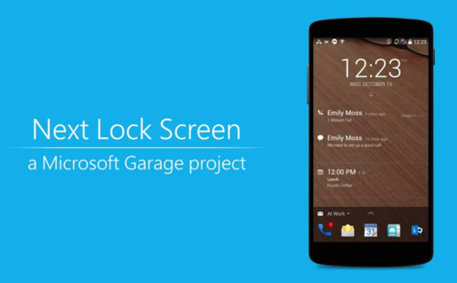 マイクロソフト公式、忙しい人のためのクールなロック画面アプリ「Next Lock Screen」
