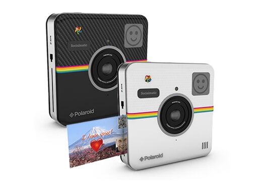 ポラロイド、Instagramを実体化？ 撮って加工し、シェアして印刷できるインスタントデジタルカメラ「Socialmatic」を今秋に発売