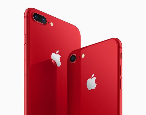 アップル、赤いiPhone 8シリーズ「(PRODUCT)RED Special Edition」を発売　iPhone Xにはレザーケースも
