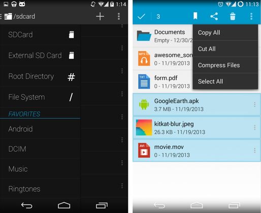 Sliding Explorer：快適な操作性、ファイル管理に必要な機能がシンプルにまとまったファイラー