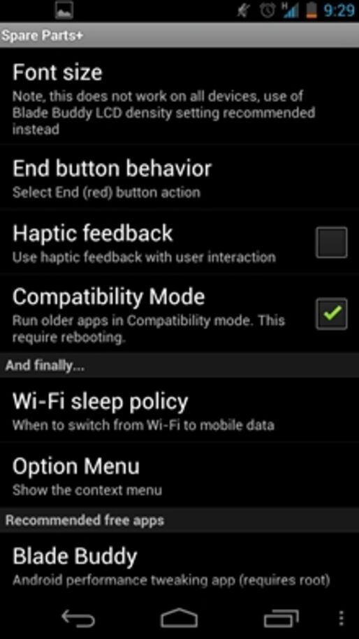 アプリ「Spare Parts Plus!」スマホ動作の体感速度アップ設定などができる #Android