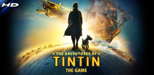 話題の映画「タンタンの冒険」の公式ゲームアプリが登場