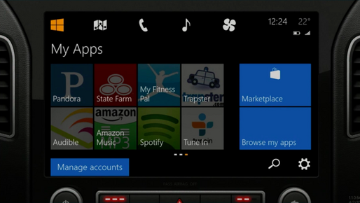 Microsoft、「Windows in the Car」コンセプトを披露