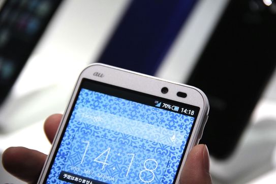 AQUOS PHONE SERIE SHL22 上部 AQUOS PHONE SERIE SHL22 上部