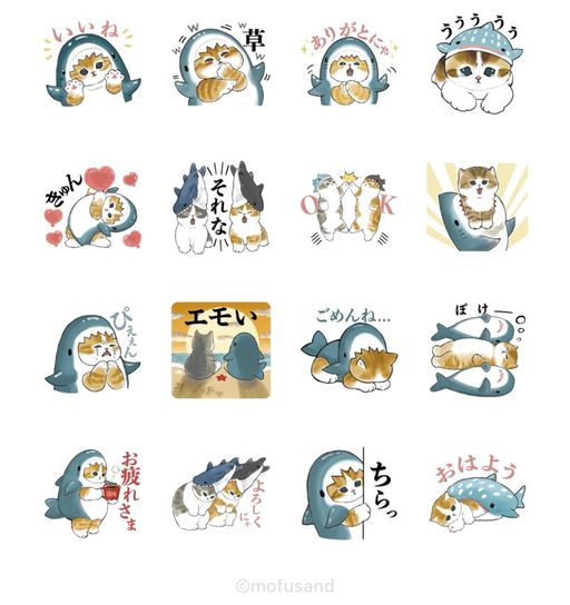 サメにゃん×LINEオープンチャット