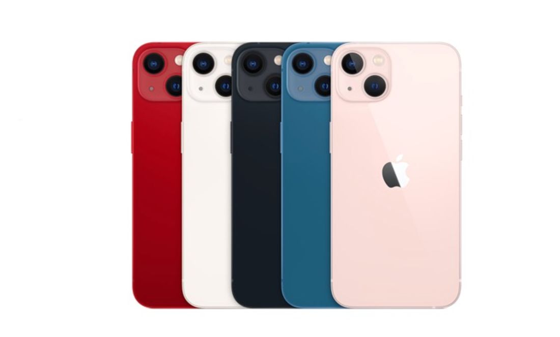 iPhone 13 / 13 miniのカラーバリエーション