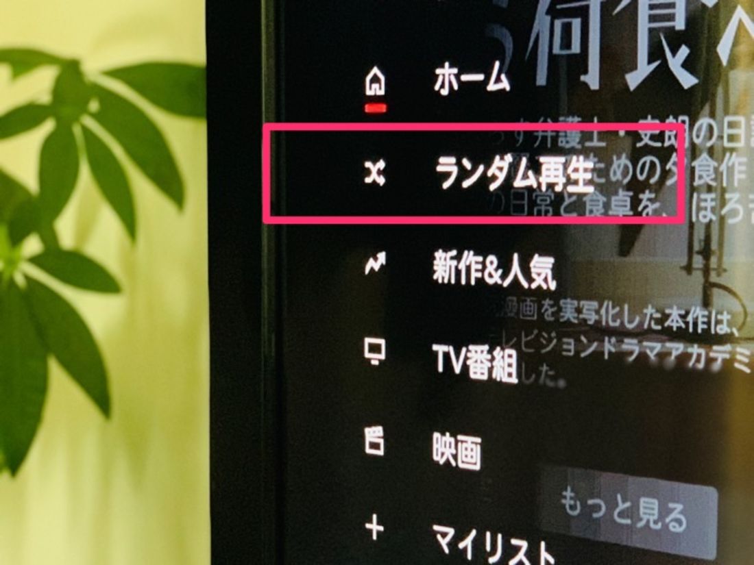 Netflix ランダム再生