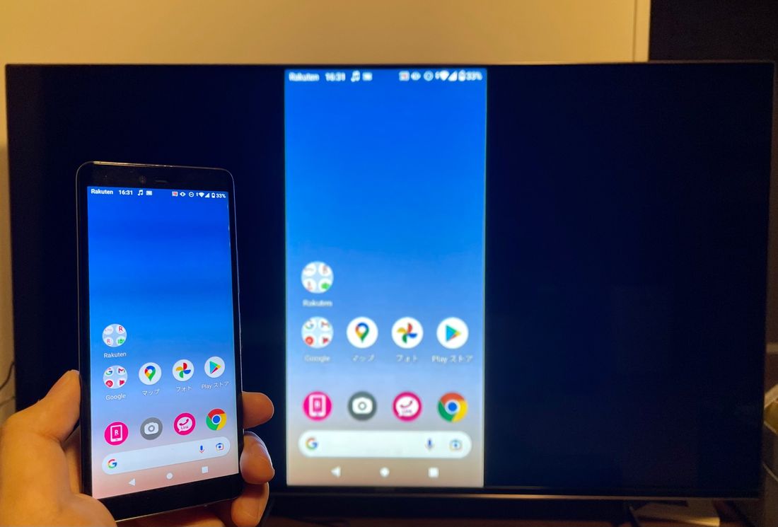 Fire TV Android ミラーリング