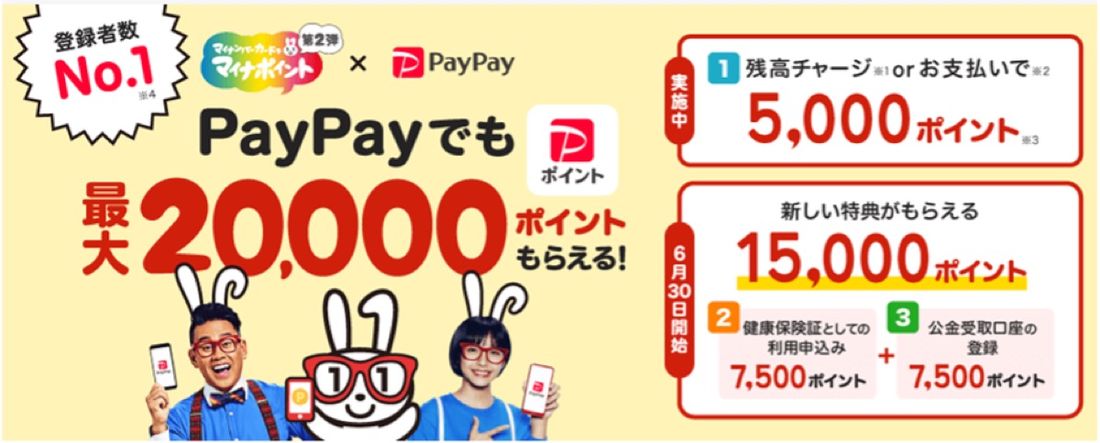 PayPay　マイナポイント第2弾