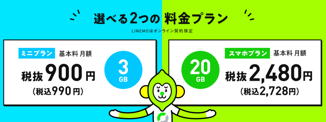 【LINEMO】料金プラン