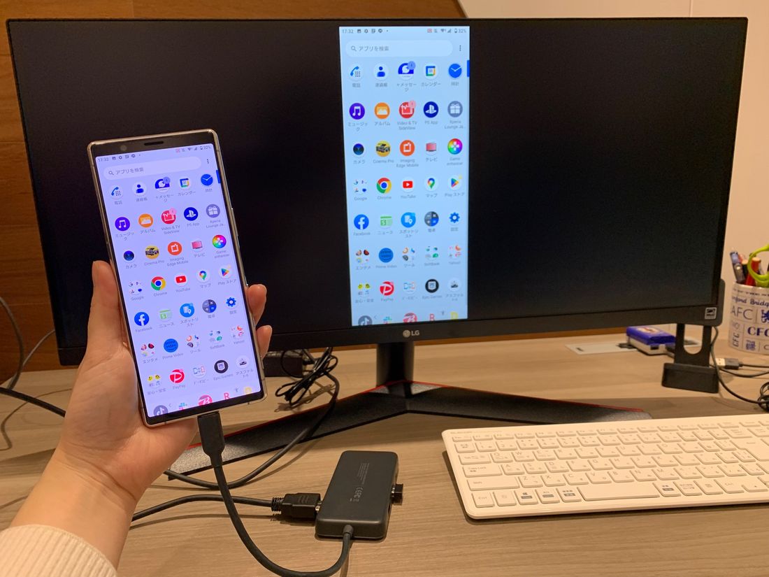 Androidスマホの画面をパソコンに映し出す4つの方法、有線・無線の両方