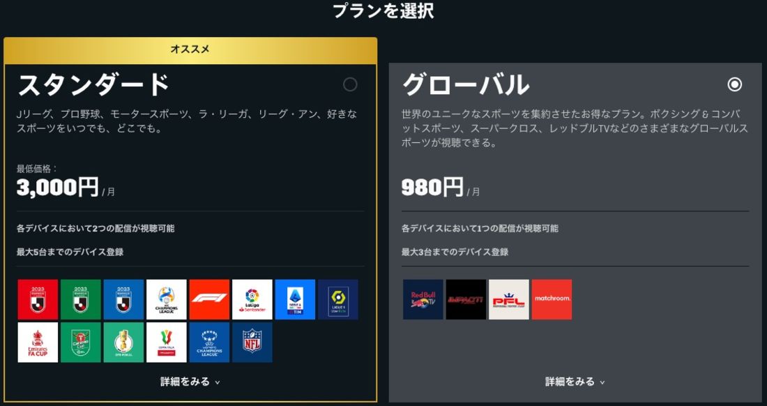 【DAZN】DAZN Global